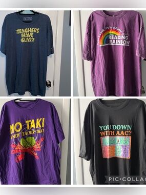 Set of 4 Teacher/SLP Tees